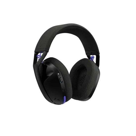 Геймърски безжични слушалки Logitech G321 Lightspeed, Микрофон, Черни