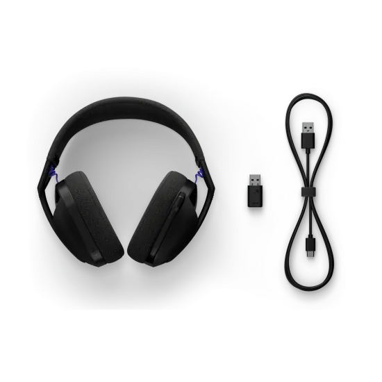 Геймърски безжични слушалки Logitech G321 Lightspeed, Микрофон, Черни