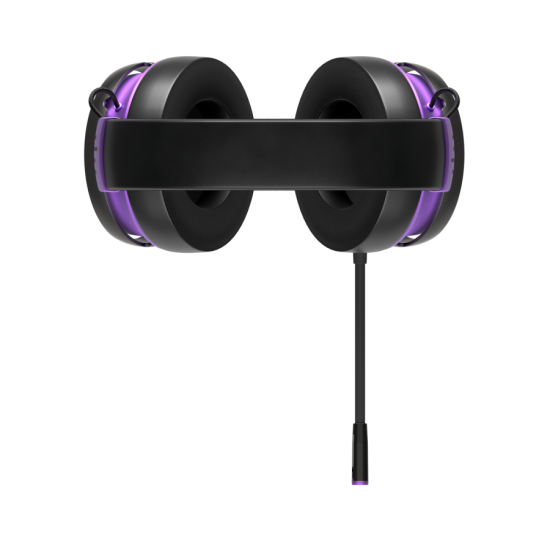 Геймърски слушалки Dark Project Sono Wired - Black/Violet