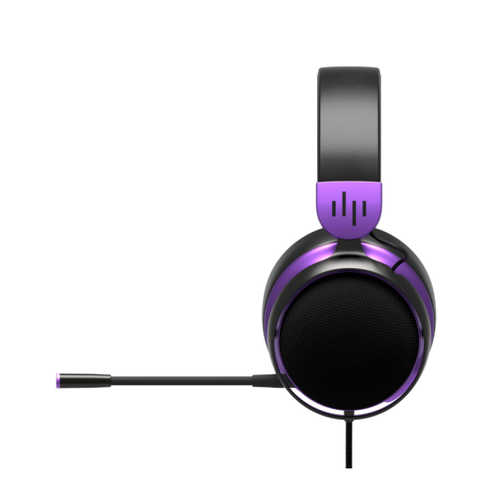 Геймърски слушалки Dark Project Sono Wired - Black/Violet