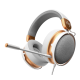 Геймърски слушалки Dark Project Sono Wired - White/Gold