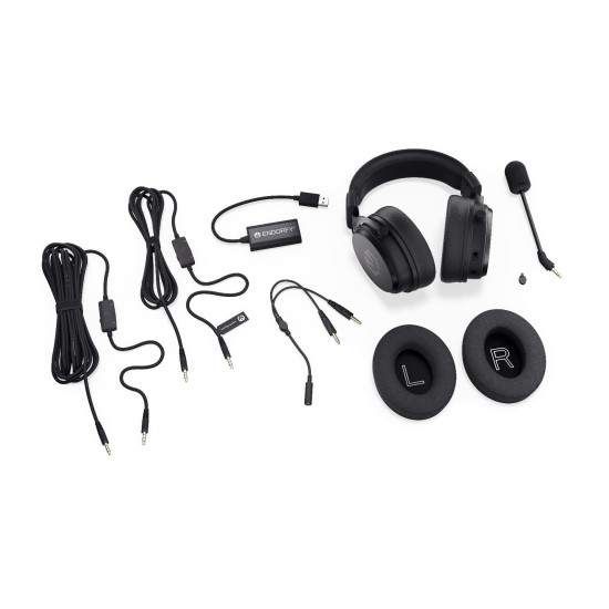 Геймърски слушалки ENDORFY Viro Plus 7.1 USB - Black