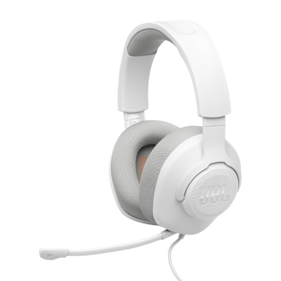 Геймърски слушалки JBL Quantum 100M2 White