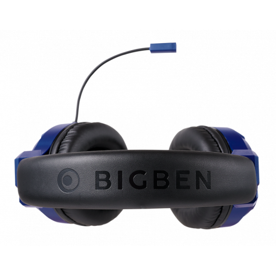 Геймърски слушалки Nacon Bigben PS4 Official Headset V3 Blue, Микрофон, Син