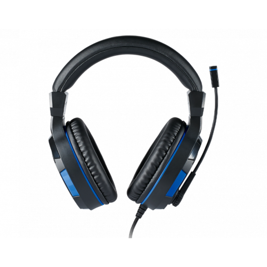 Геймърски слушалки Nacon Bigben PS4 Official Headset V3, Микрофон, Черен/Син