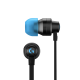 Геймърски слушалки с микрофон Logitech G333 In-ear 3.5 mm + USB-C adapter, тапи жични, черни