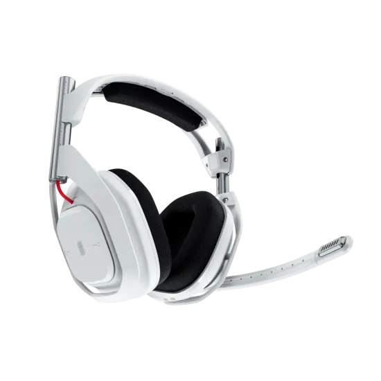 Logitech Astro A50 Lightspeed безжични слушалки с докинг станция, Бели Logitech Astro A50 Lightspeed безжични слушалки с докинг станция, Бели