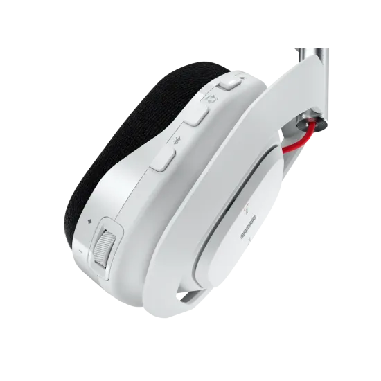 Logitech Astro A50 Lightspeed безжични слушалки с докинг станция, Бели Logitech Astro A50 Lightspeed безжични слушалки с докинг станция, Бели