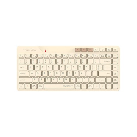 A4tech FBK26C AS Cafe Latte Fstyler безжичнa мини тиха клавиатура, Multi-mode, кирилизирана A4tech FBK26C AS Cafe Latte Fstyler безжичнa мини тиха клавиатура, Multi-mode, кирилизирана
