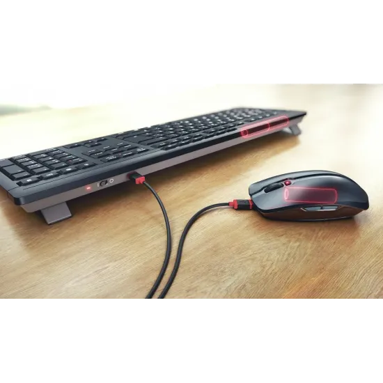 Безжична клавиатура с мишка CHERRY KEY JD 8560EU 2 Безжична клавиатура с мишка CHERRY KEY JD 8560EU 2