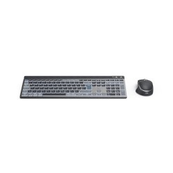 HAMA Комплект безжична клавиатура-мишка "WKM-750", Bluetooth & 2.4Ghz, кирилизирана HAMA Комплект безжична клавиатура-мишка "WKM-750", Bluetooth & 2.4Ghz, кирилизирана