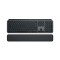 Kлавиатура Logitech MX Keys S, Bluetooth, Illuminated, Подложка за китка, Черна