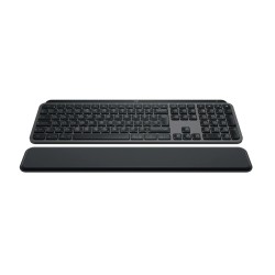 Kлавиатура Logitech MX Keys S, Bluetooth, Illuminated, Подложка за китка, Черна