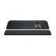 Kлавиатура Logitech MX Keys S, Bluetooth, Illuminated, Подложка за китка, Черна