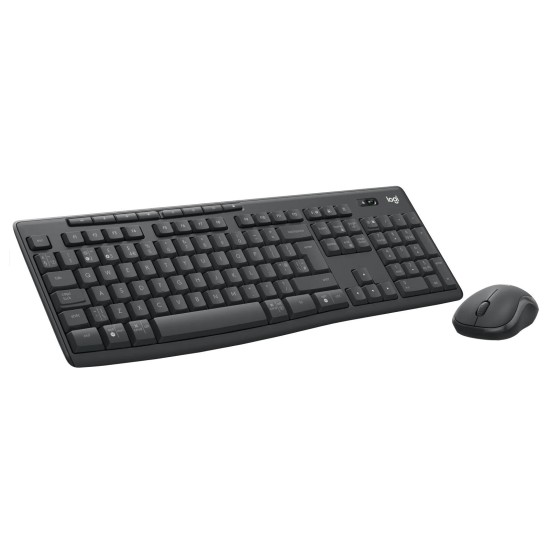 Kомплект безжични клавиатура с мишка Logitech MK370, Bluetooth, Черен