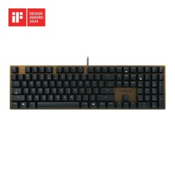 Механична клавиатура CHERRY KC 200MX Red, Тънка, Черна