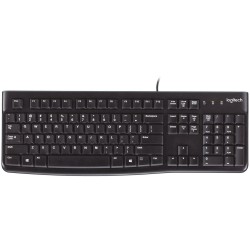 Стандартна клавиатура Logitech K120, US, ритейл опаковка