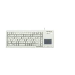 Жична индустриална клавиатура CHERRY G84-5500 XS с тъч пад, бяла