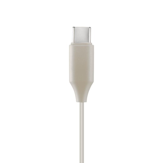 HAMA Слушалки “Calm”, USB-C, микрофон, бежов