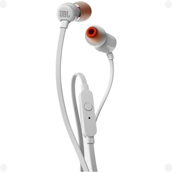 Слушалки JBL TUNE 110 - Бял Слушалки JBL TUNE 110 - Бял