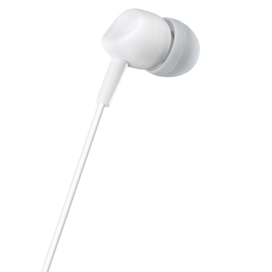 Слушалки с микрофон HAMA Kooky, 3.5 mm, In-Ear, Siri, Google Assistant, Бял