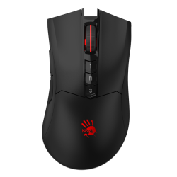 A4tech Bloody R90 Plus Stone black Геймърска безжична оптична мишка