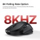Безжична мишка Keychron M7-A23 8000Hz - Black