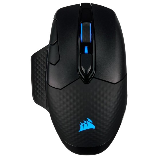 Геймърскa безжична мишка Corsair DARK CORE RGB PRO