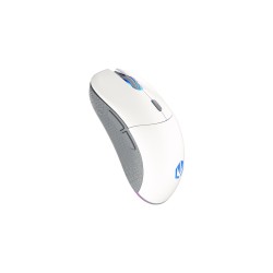 Геймърска безжична мишка ENDORFY Gem Plus - Onyx White