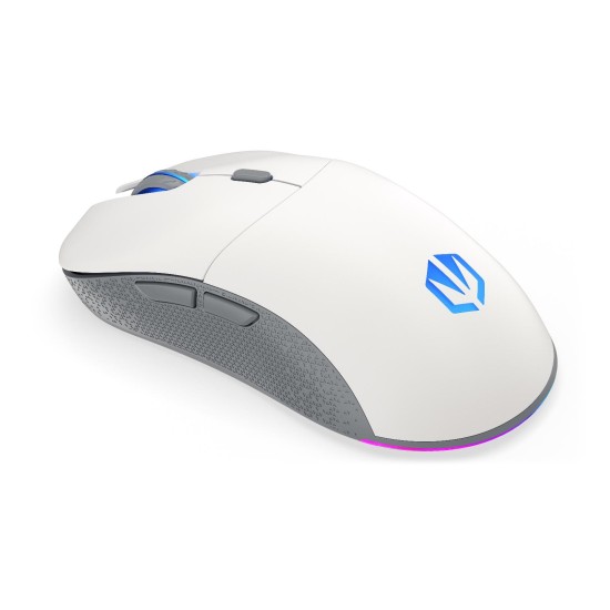 Геймърска безжична мишка ENDORFY Gem Plus - Onyx White