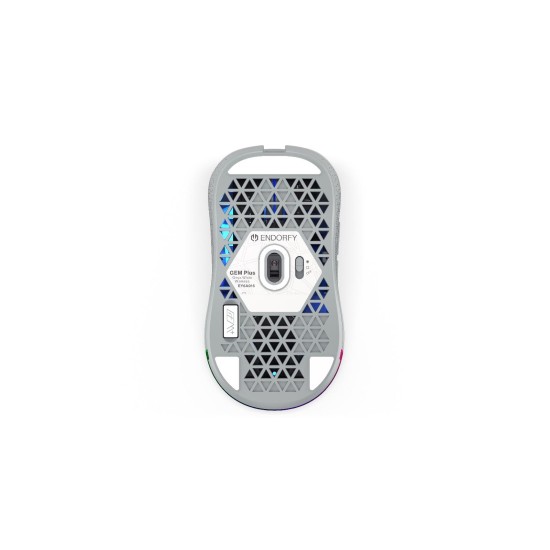 Геймърска безжична мишка ENDORFY Gem Plus - Onyx White