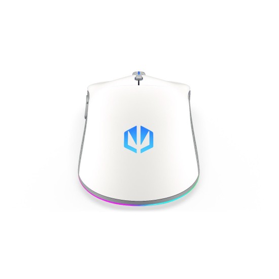 Геймърска безжична мишка ENDORFY Gem Plus - Onyx White