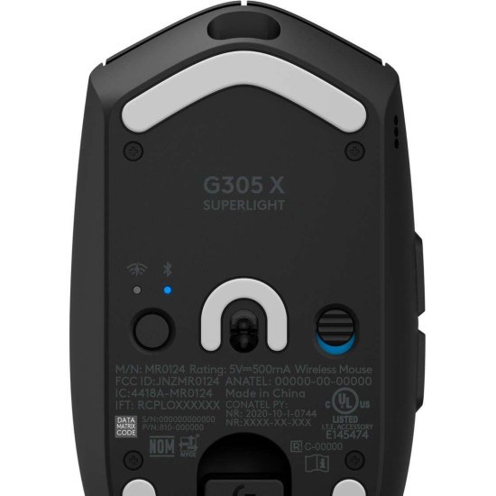 Геймърска безжична мишка Logitech G305 X Superlight - Черен