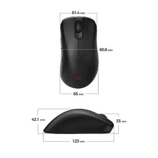 Геймърска безжична мишка ZOWIE EC2-DW 4K, Черен Геймърска безжична мишка ZOWIE EC2-DW 4K, Черен