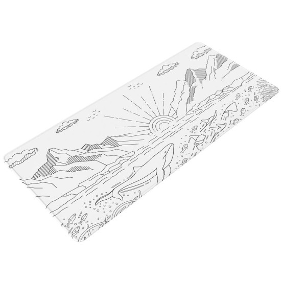 Геймърски пад Dark Project - Nostra White XL Геймърски пад Dark Project - Nostra White XL