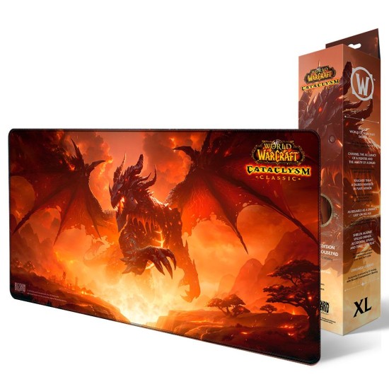 Геймърски пад World Of Warcraft Classic - Cataclysm Deathwing, XL Геймърски пад World Of Warcraft Classic - Cataclysm Deathwing, XL