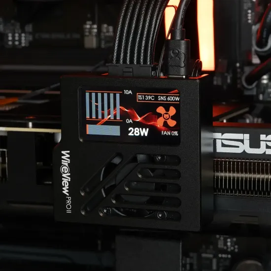Датчик за видеокарта Thermal Grizzly WireView Pro II GPU 12V-2x6 Reversed - Black