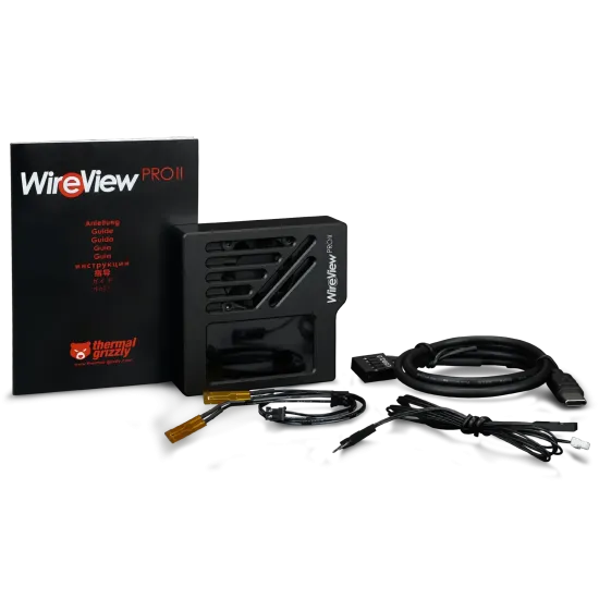 Датчик за видеокарта Thermal Grizzly WireView Pro II GPU 12V-2x6 Reversed - Black