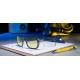 Геймърски очила GUNNAR Fallout Vault 33 Gunmetal/Olive - Amber