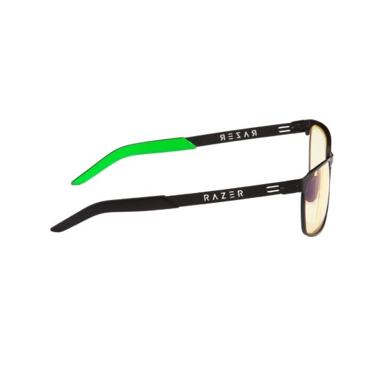 Геймърски очила GUNNAR Razer FPS, Amber, Зелен/Черен