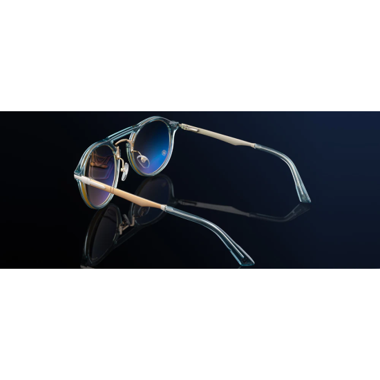 Комплект гейминг очила с калъф GUNNAR x World of Warcraft Alliance Edition Blue Crystal - Amber