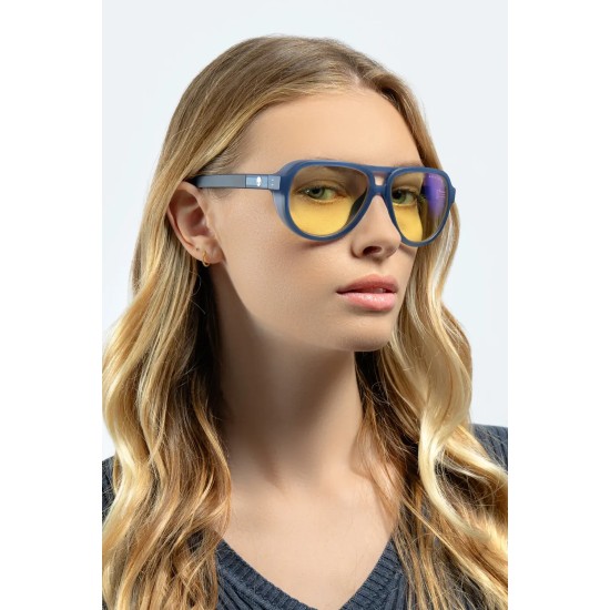 Компютърни очила GUNNAR Alienware Roswell - Conspiracy Blue - Amber