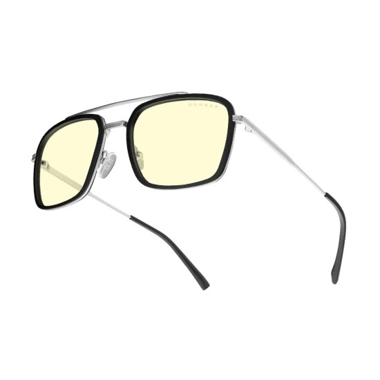 Компютърни очила GUNNAR Baron Silver - Amber