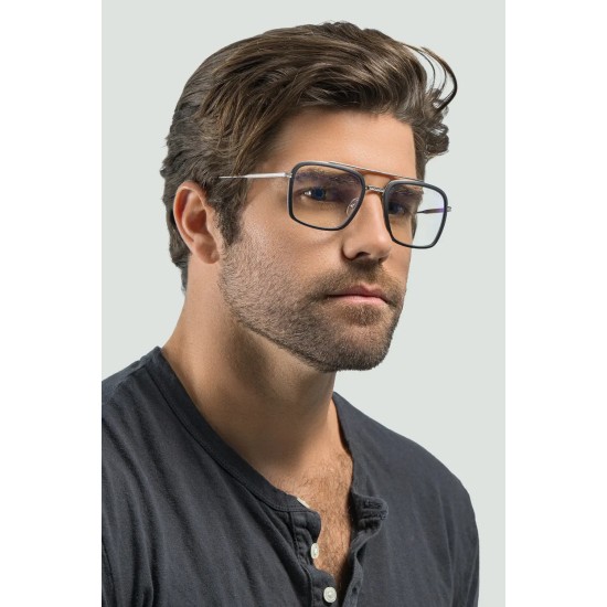 Компютърни очила GUNNAR Baron Silver - Amber