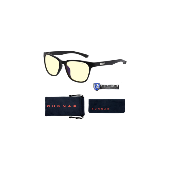 Компютърни очила GUNNAR Berkeley Onyx Amber, Черен