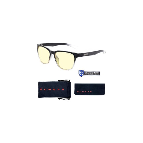 Компютърни очила GUNNAR Berkeley Onyx Fade, Amber, Черен