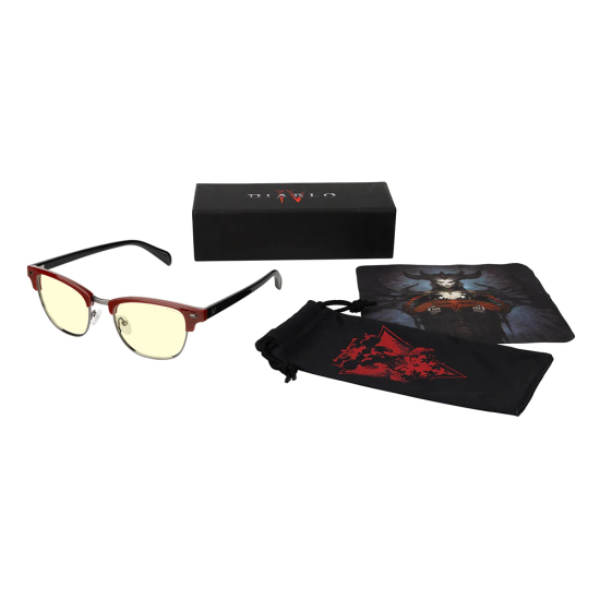 Компютърни очила GUNNAR Diablo IV Sanctuary Edition - Blood Onyx Amber