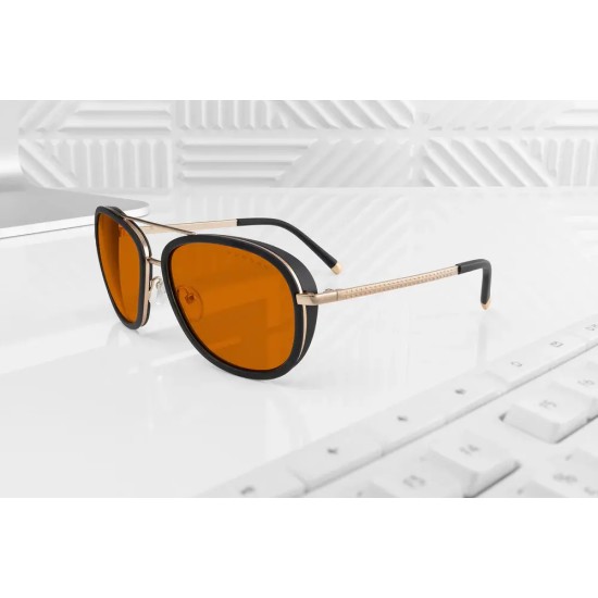 Компютърни очила GUNNAR Dume - Gold - Amber Max