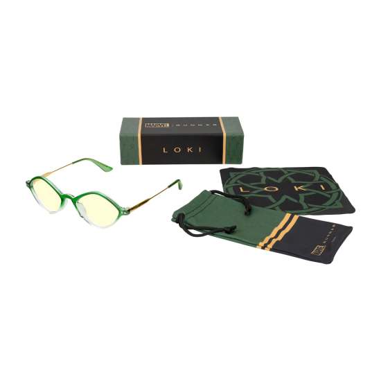 Компютърни очила GUNNAR Loki Asgard Edition - Emerald Gold Amber Компютърни очила GUNNAR Loki Asgard Edition - Emerald Gold Amber