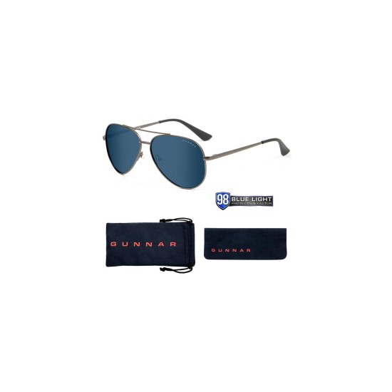 Компютърни очила GUNNAR Maverick Gunmetal Onyx, Sun, Черен Компютърни очила GUNNAR Maverick Gunmetal Onyx, Sun, Черен
